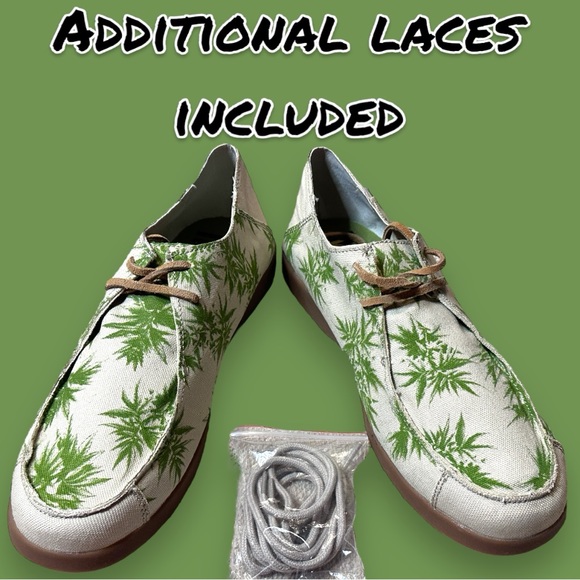 🎉HP🎉 NWOB IRON FIST Hopper Best Buds Laced Oxford in Natural. Mens Size 9.5 👞 - Picture 3 of 11